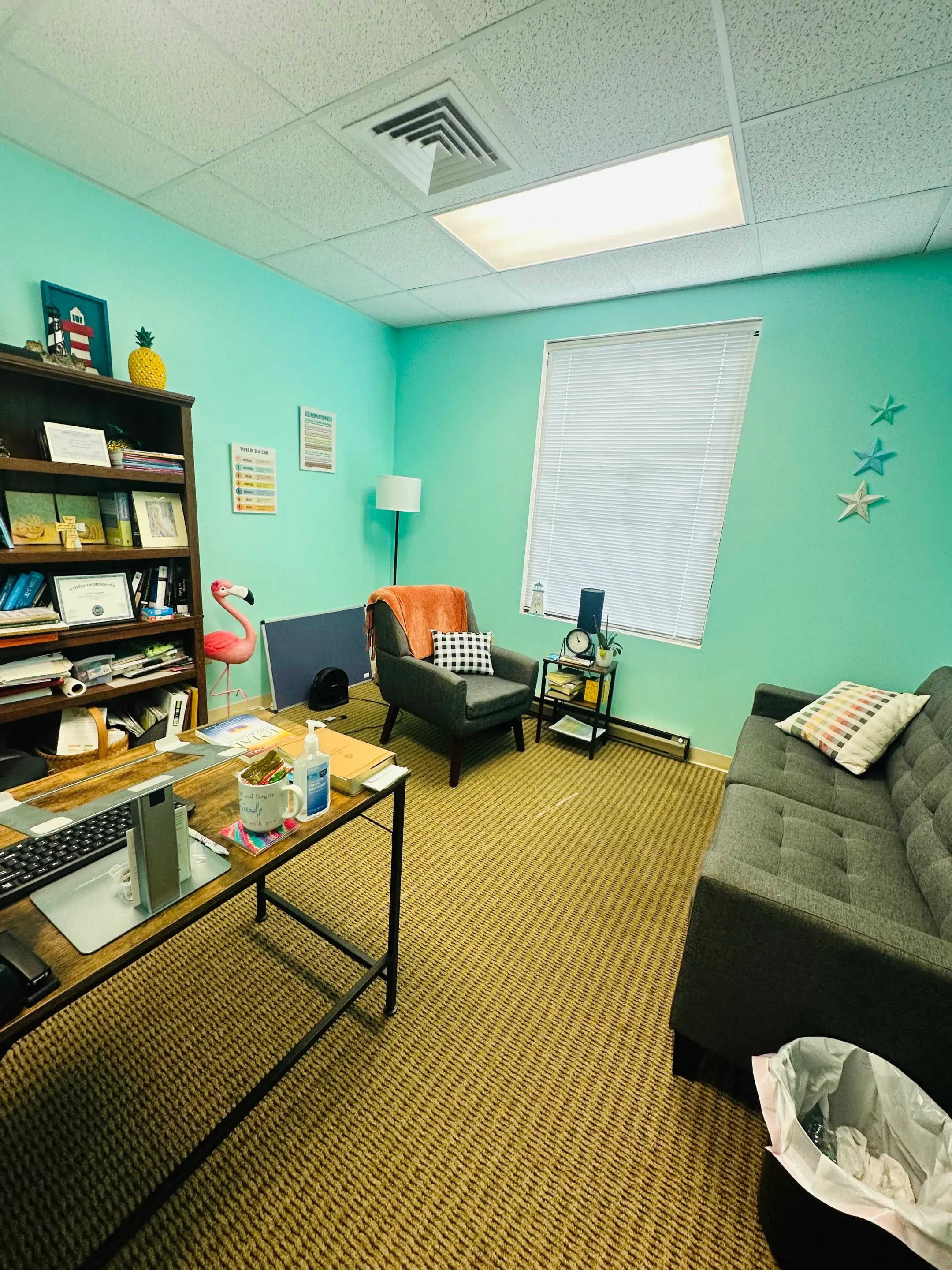 Light Counseling Christiansburg counseling room
